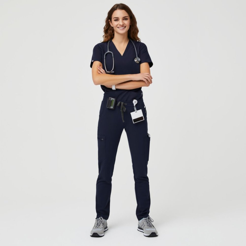 FIGS Scrub Set XS Navy (Catarina/Yola)
